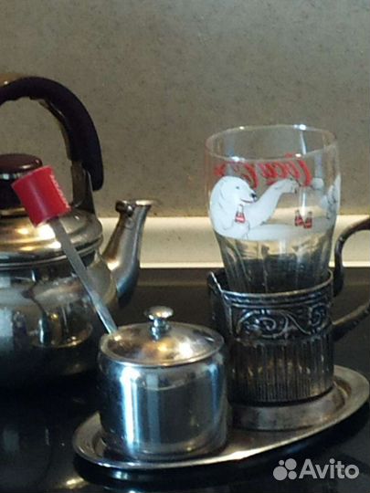 Подстаканник Спасская башня, Кольчугино