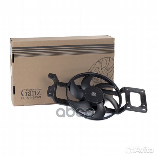 Вентилятор радиатора основного renault Clio II