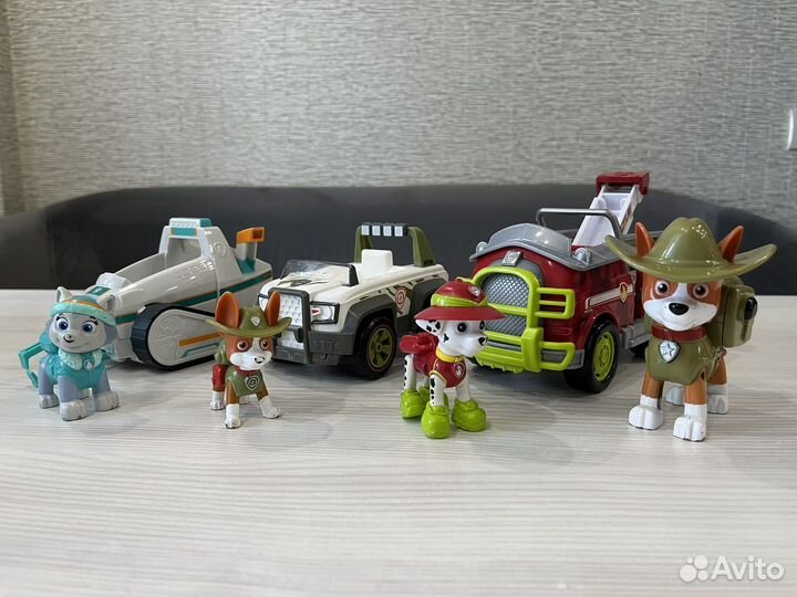 Щенячий патруль 3 набора, оригинал
