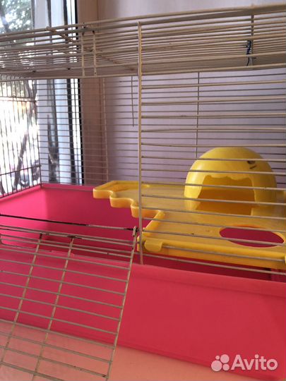 Клетка для грызунов пластиковая