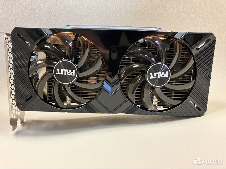 Видеокарта Palit GTX 1660 super GP 6GB на гарантии