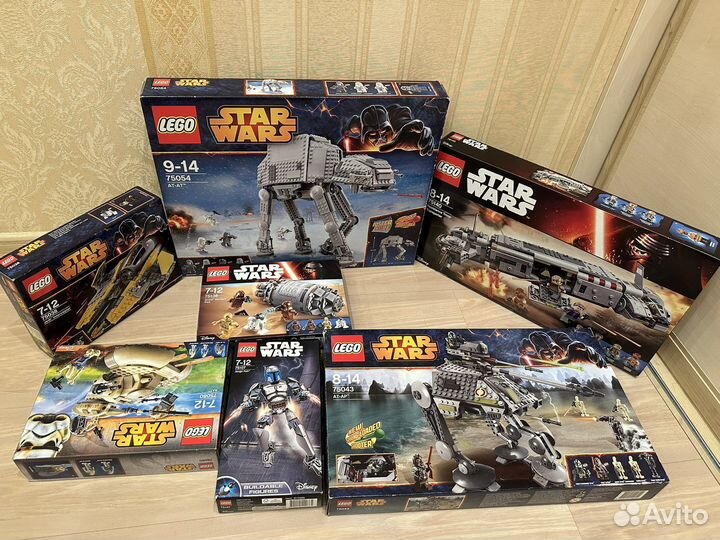 Lego Star Wars - 75054; 75140; 75038 и др