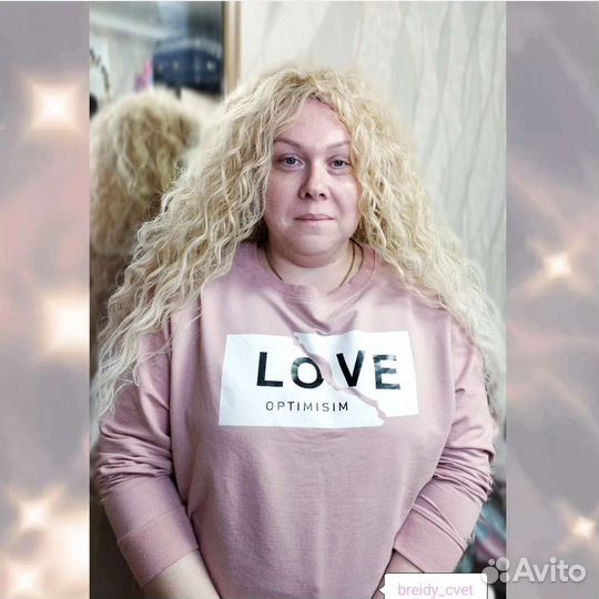 Модель на косы, разные виды кос