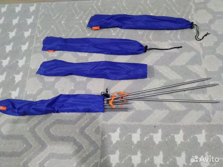 Колышки для палатки титановые 40см