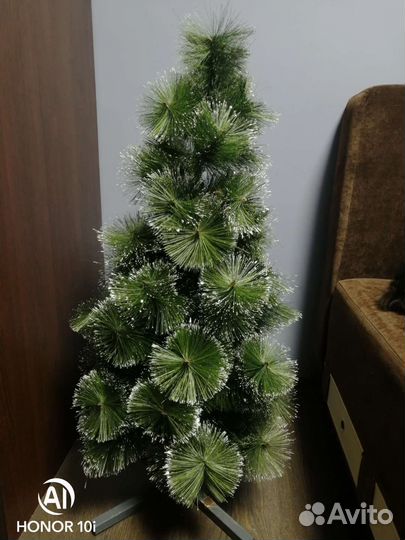 Елка искусственная заснеженная б/у