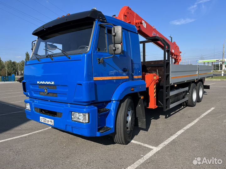 КамАЗ 65117-N3 с КМУ, 2012