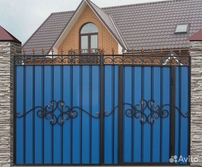 Ворота металлические