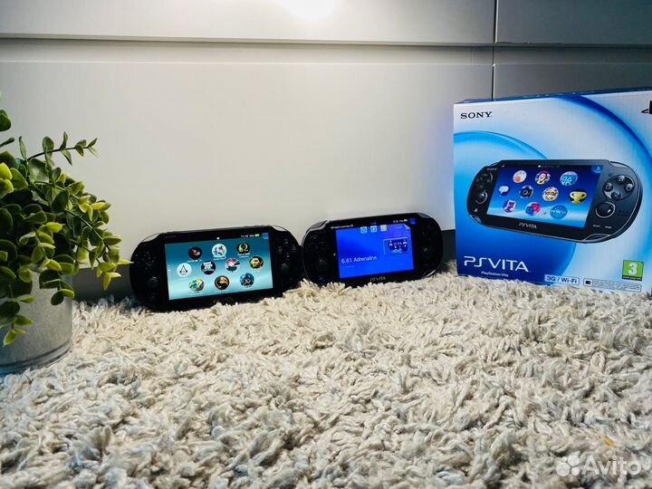 PS Vita Slim + игры Playstation Vita Fat 128gb