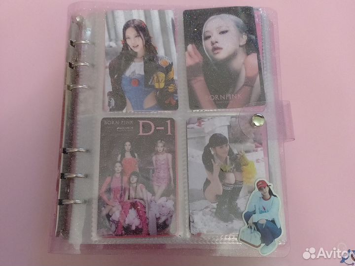 Биндер для карточек(заполненный)