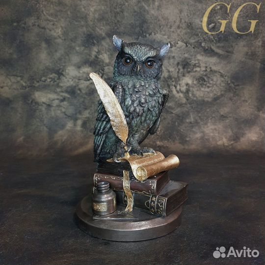 Статуэтка мудрая сова