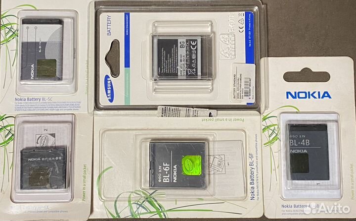 Аккумулятор nokia samsung motorola sony ericsson