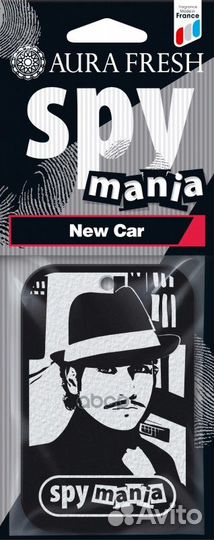 Ароматизатор подвесной картон aura fresh SPY MA