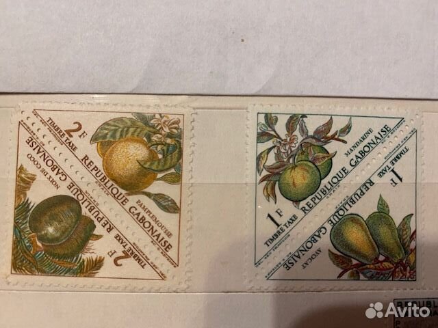 Почтовые марки республики Габон