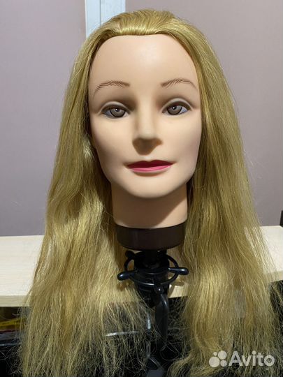 Учебная голова манекен для парикмахера