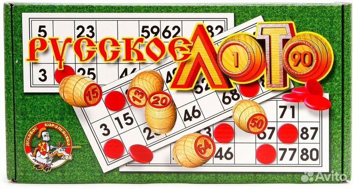 Лото настольное