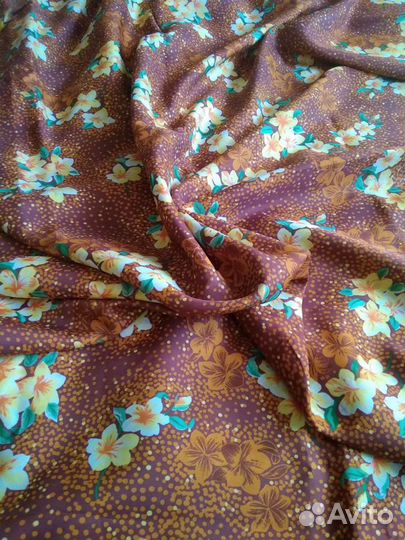 Отрезы винтажного шёлка