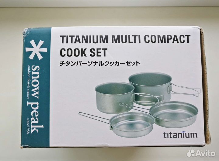 Набор посуды Snow Peak титан SCS-020T