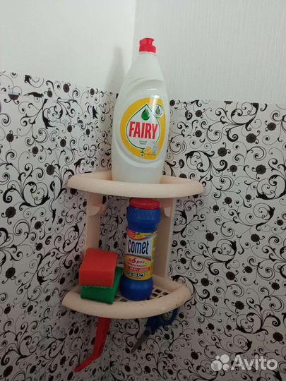 Полка настенная угловая