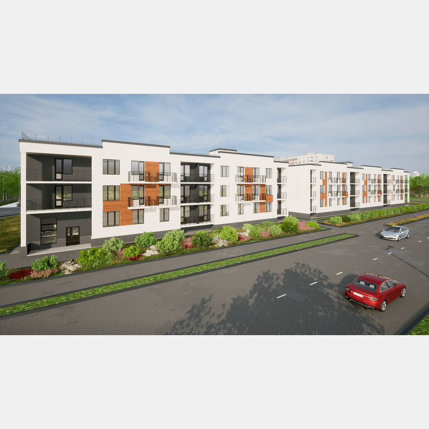 1-к. квартира, 33,4 м², 2/3 эт.