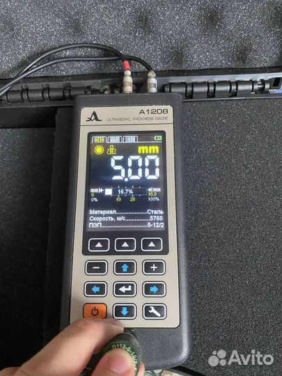 Толщиномер ультразвуковой А1208