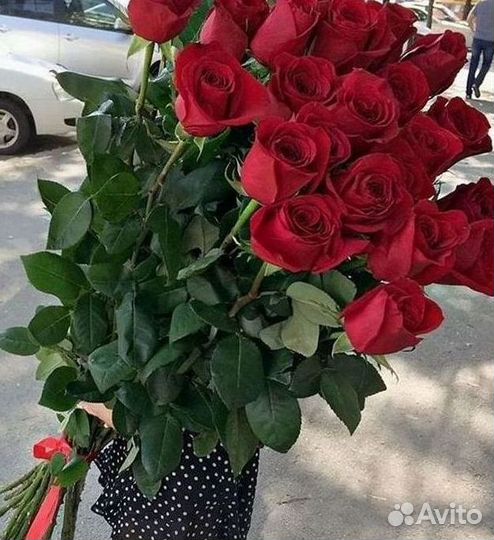 Высокие розы Букеты с доставкой