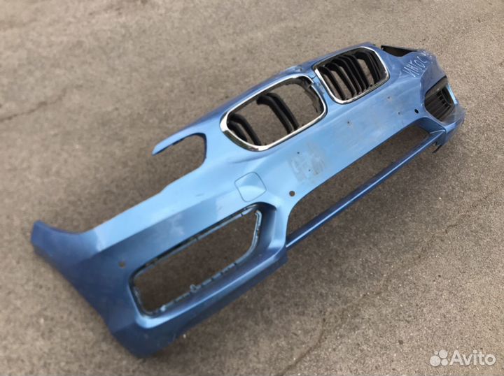 BMW f20 f21 бампер передний рестайлинг