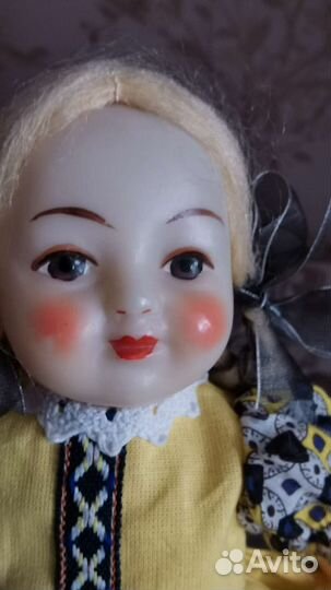 Кукла паричковая СССР