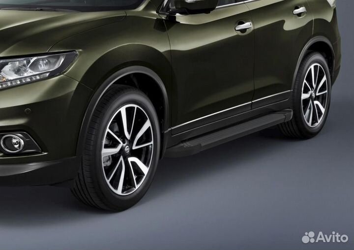 Пороги Подножки Nissan Qashqai 2013- 