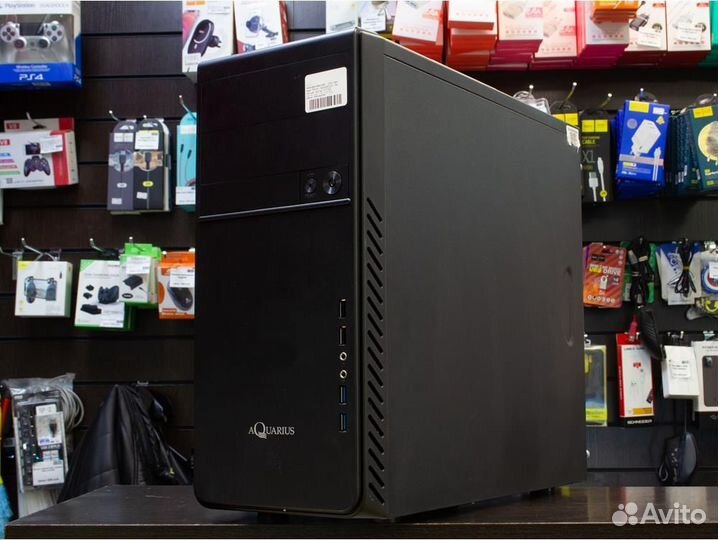 Системный блок aquarius Pentium Gold (новое) реали