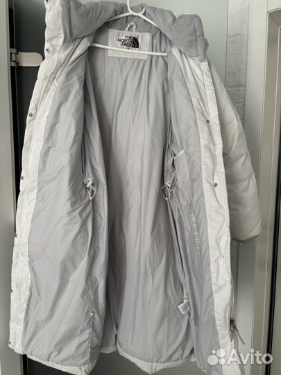 Пуховик зимний длинный женский