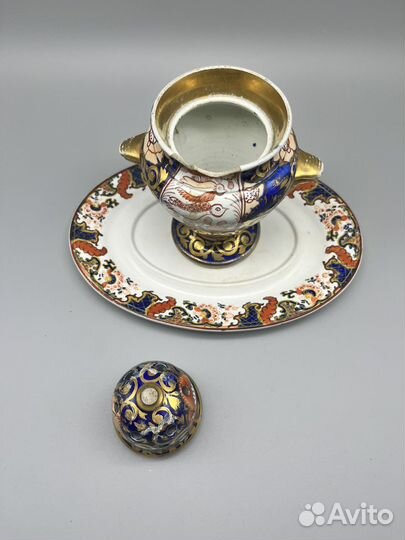 Ваза попурри 19 век Англия