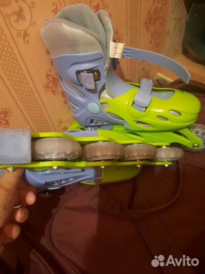 Роликовые коньки детские раздвижные