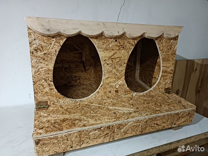 Гнезда для кур с яйцесборником