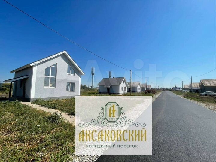 Коттедж 116 м² на участке 9 сот.