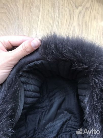 Шапка из меха песца