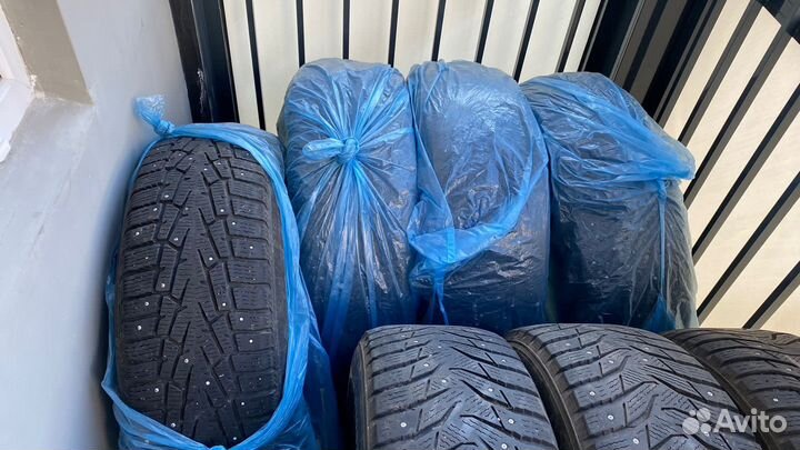 Колеса r17 зима 235 65 kumho стояли на мазде cx-7