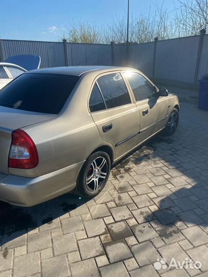 Hyundai Accent 1.5 МТ, 2005, 283 000 км