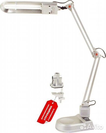 Светильник KD-017A настол. база + струбцина 230В 1