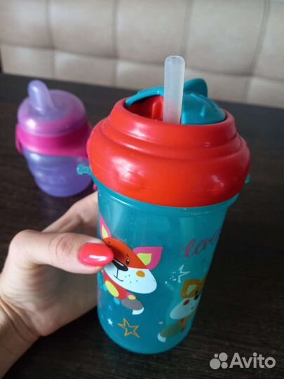 Поильник canpol babies(с трубочкой)