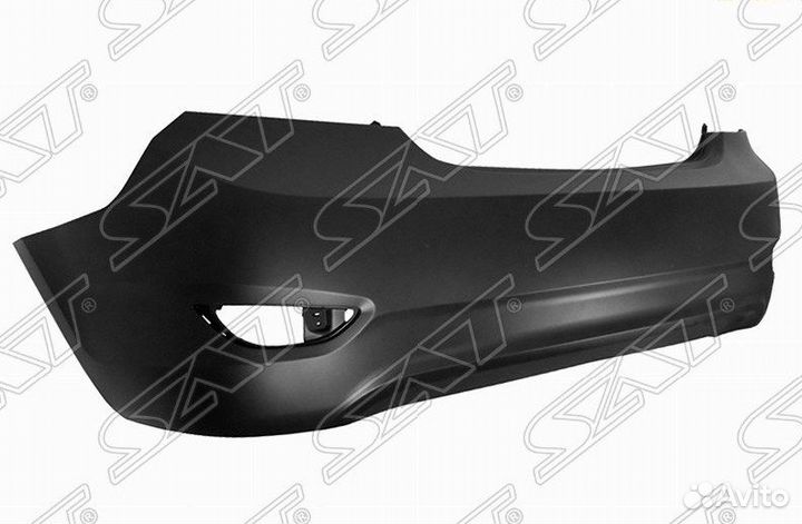 Бампер задний Hyundai Solaris 10-14 4D в цвет