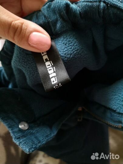 Брюки акула тёплые, утеплённые, на флисе