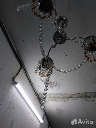 Люстра хрусталь СССР