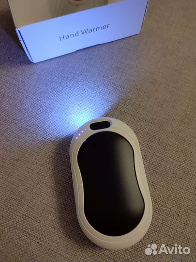 Грелка для рук, повербанк, фонарик