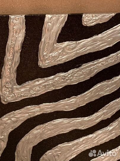 Картина современная, объёмная 50х60 см