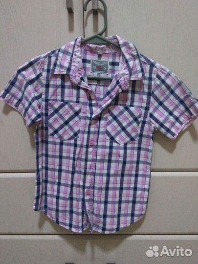 Рубашки на мальчика 116
