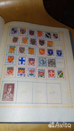 Французские марки - 3 кляссера (читайте описание)