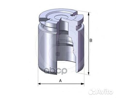 Поршень суппорта зад skoda octavia 96-17/VW GOL