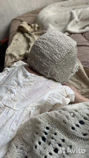 Чепчик вяханый ручной работы