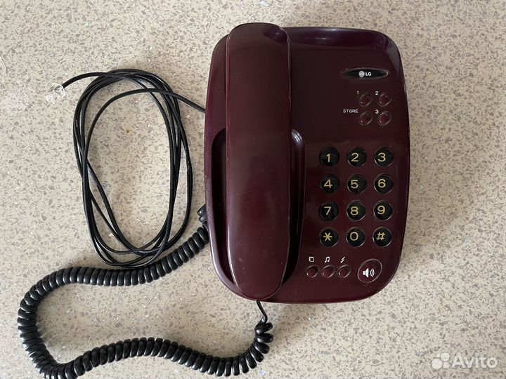 Проводной телефон LG