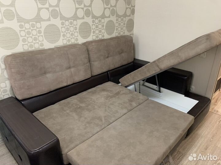 Угловой диван бу